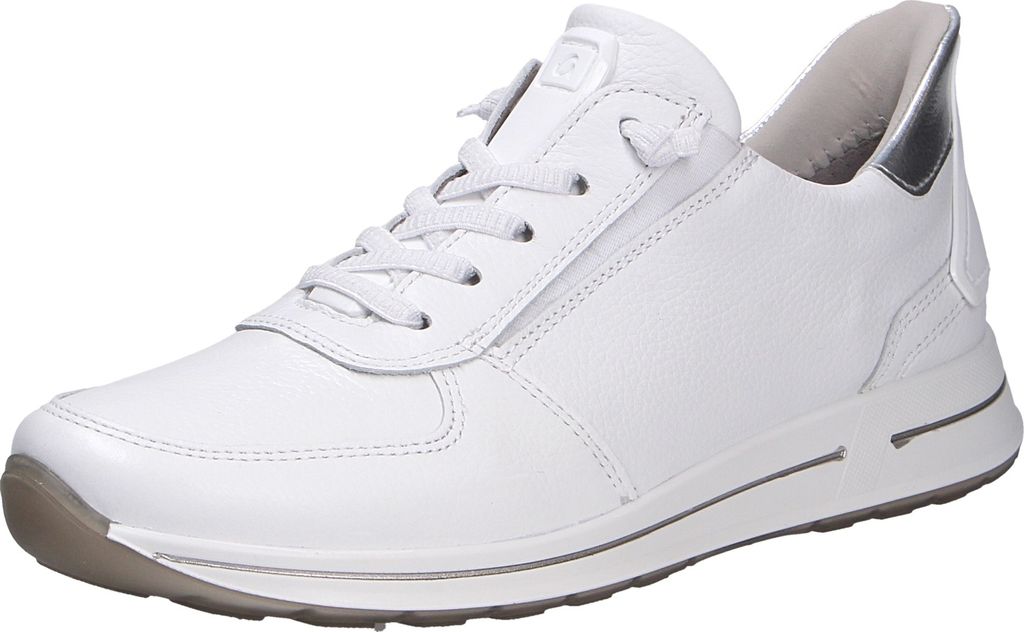 ara Damen-Slipper OSAKA 2.0 Weiß-Silber, Farbe:weiß, UK Größe:71/2