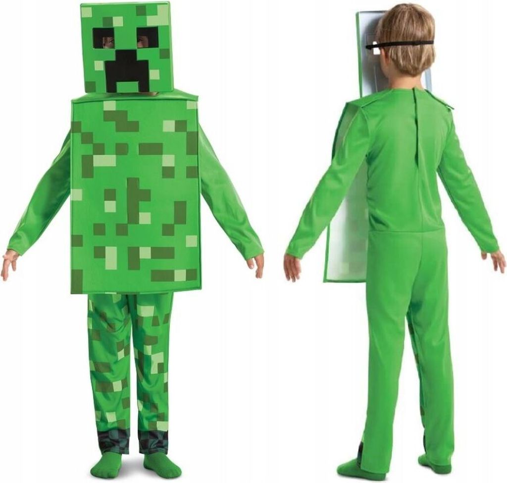 Kostým Minecraft DISGUISE Jakks Pacific - Creeper (116 cm) Obrázok produktu 3