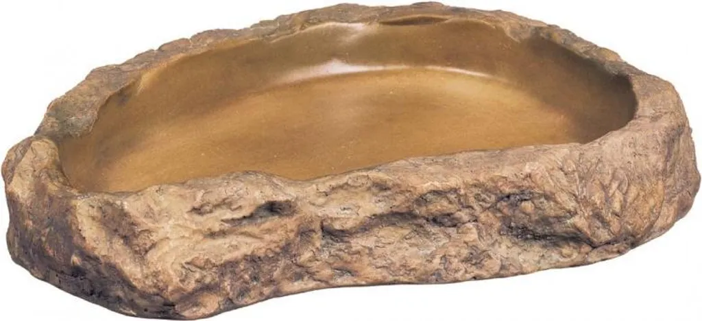 Exo Terra Ciotola per Mangimi Effetto Pietra 22x19x4cm | Acquista Online - 1