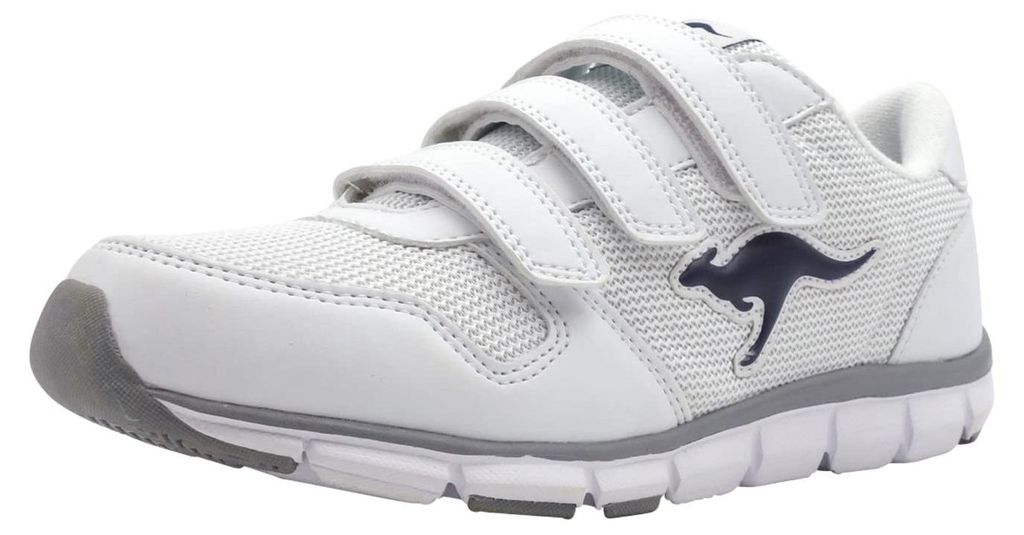 KangaROOS Damen K-bluerun 701 B Sneaker, White Dark Navy Produktbild 