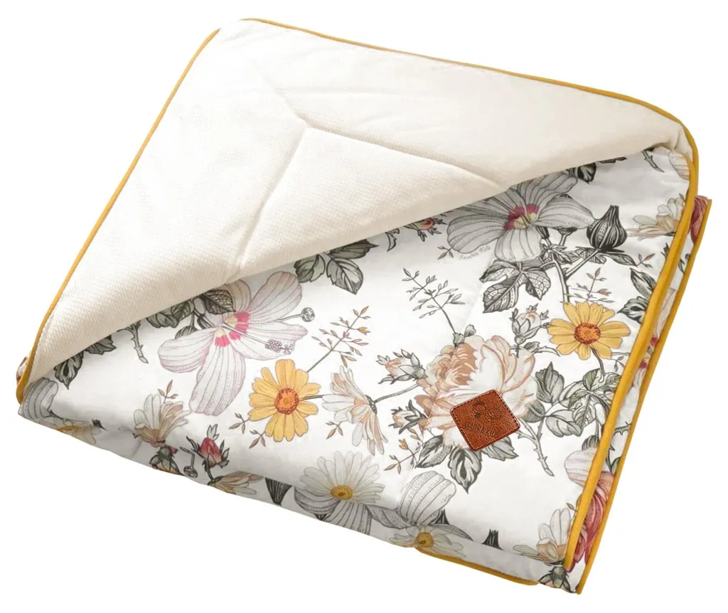 Couverture Neo Vintage Sevira Kids beige 70x100 cm pour bébé chic