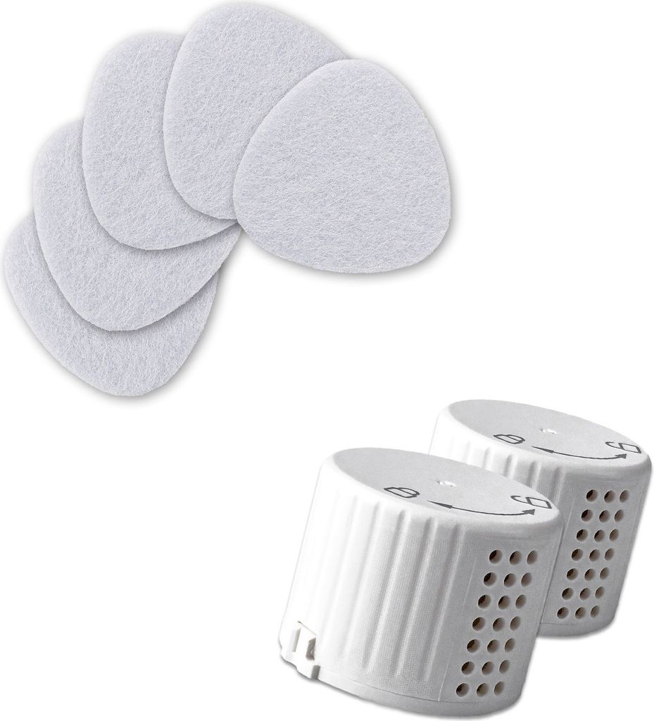 medisana AH 680 - 5 Aroma Pads + 2 Wasserfilter für den Produktbild 