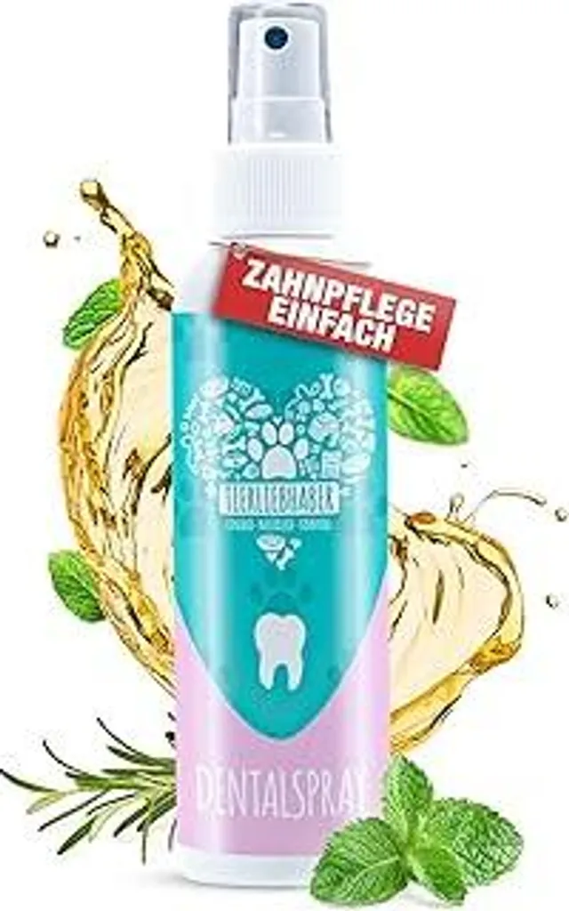 Igiene Dentale Naturale Cani e Gatti TIERLIEBHABER - Spray Vegan & Bio