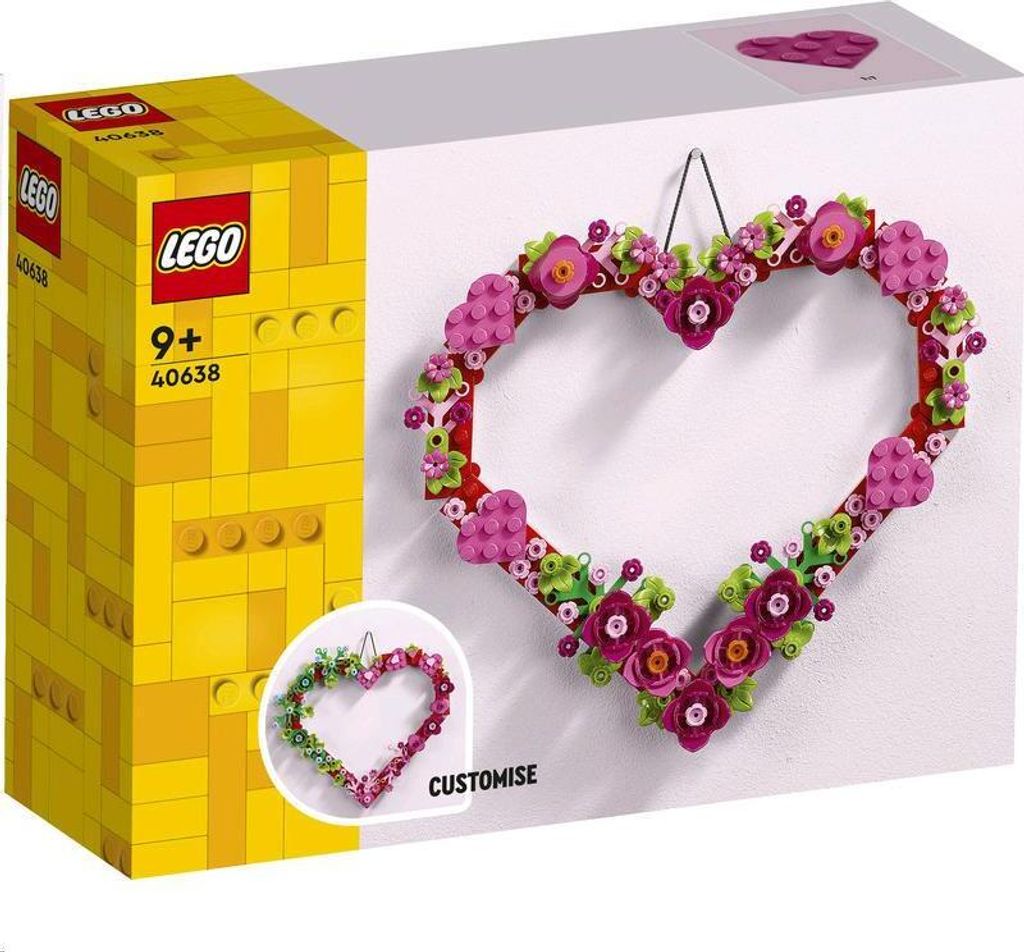 LEGO® 40638 Décoration en forme de cœur Image du produit 