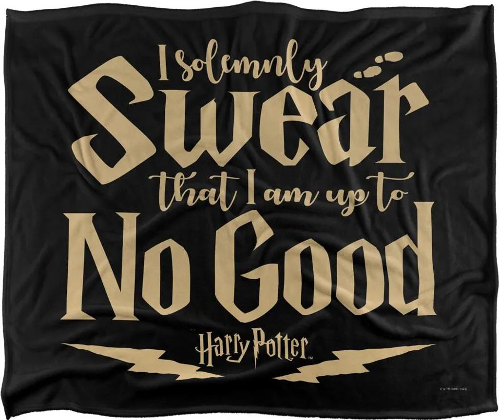 Fini le Froid avec cette Couverture Harry Potter Marauders Map TV18540 Douce