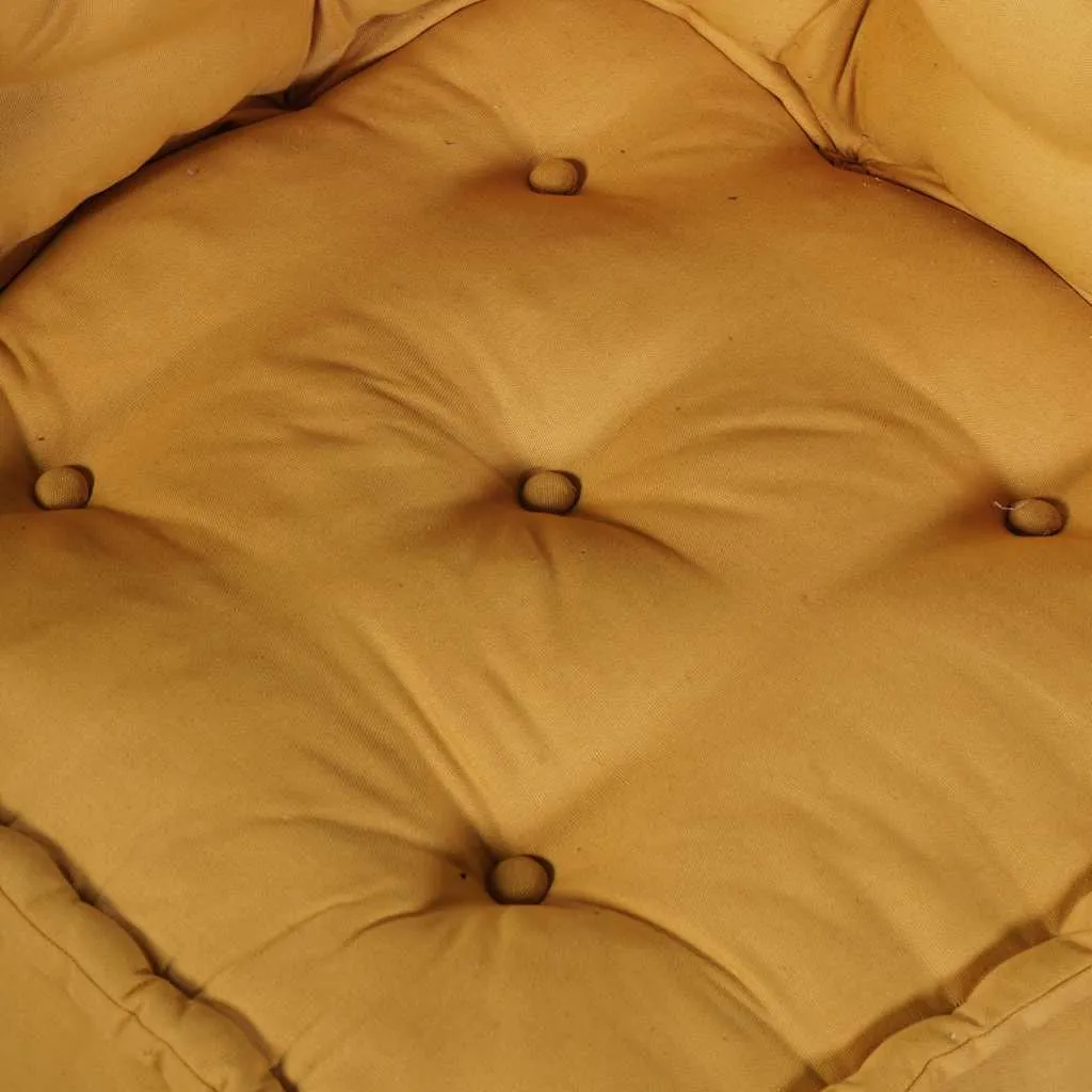 Chauffeuse de Canapé Modulable Jaune en Tissu Doux pour Salon Moderne - 10
