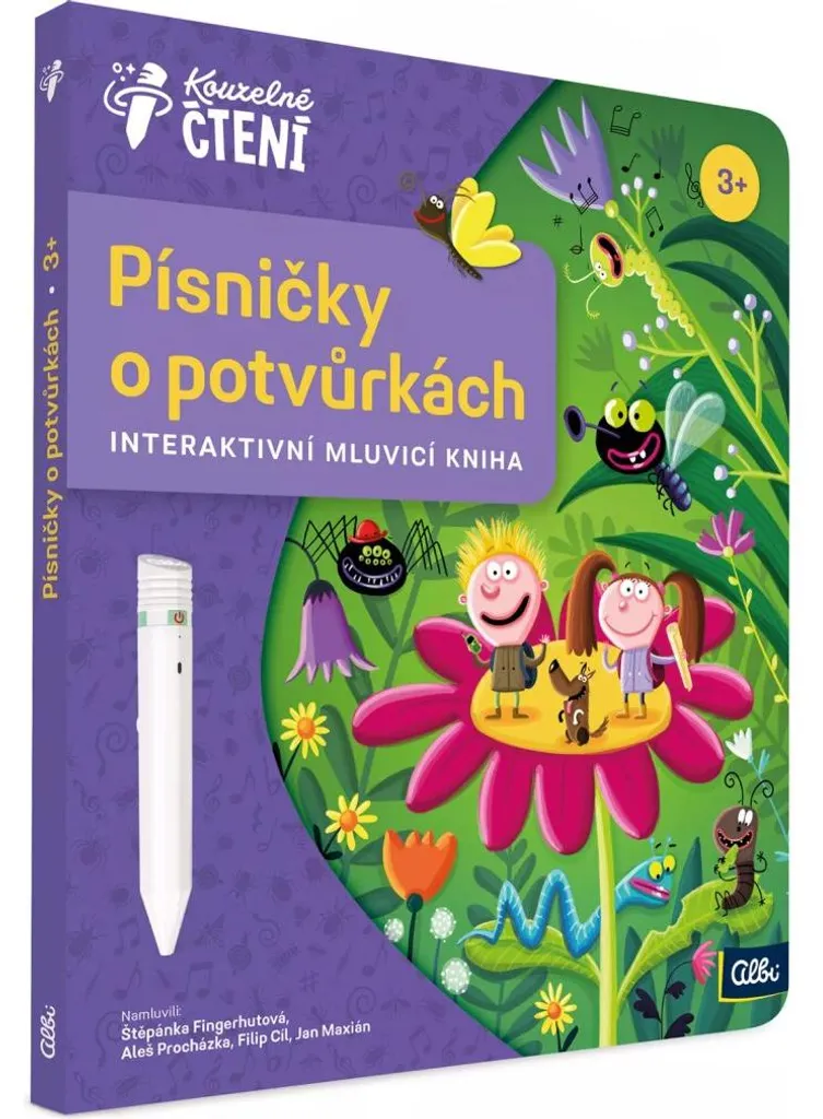 Livre Interactif Éducatif ALBI Créatures Magiques Format Album Cartonné
