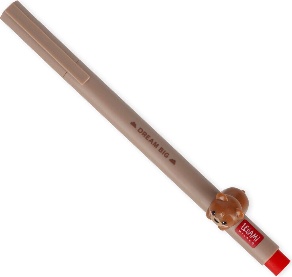 Legami Gel Pen Lovely Friends Teddy Bear, mit Tierdeko, Produktbild 