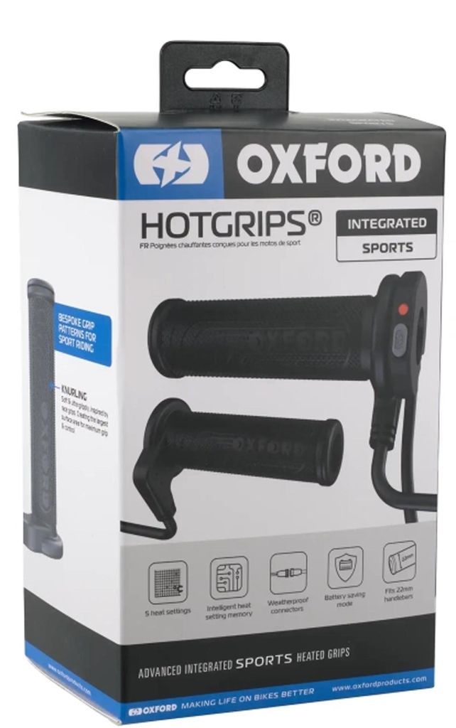 OXFORD Hotgrips Advanced Sport avec interrupteur intégré Image du produit 