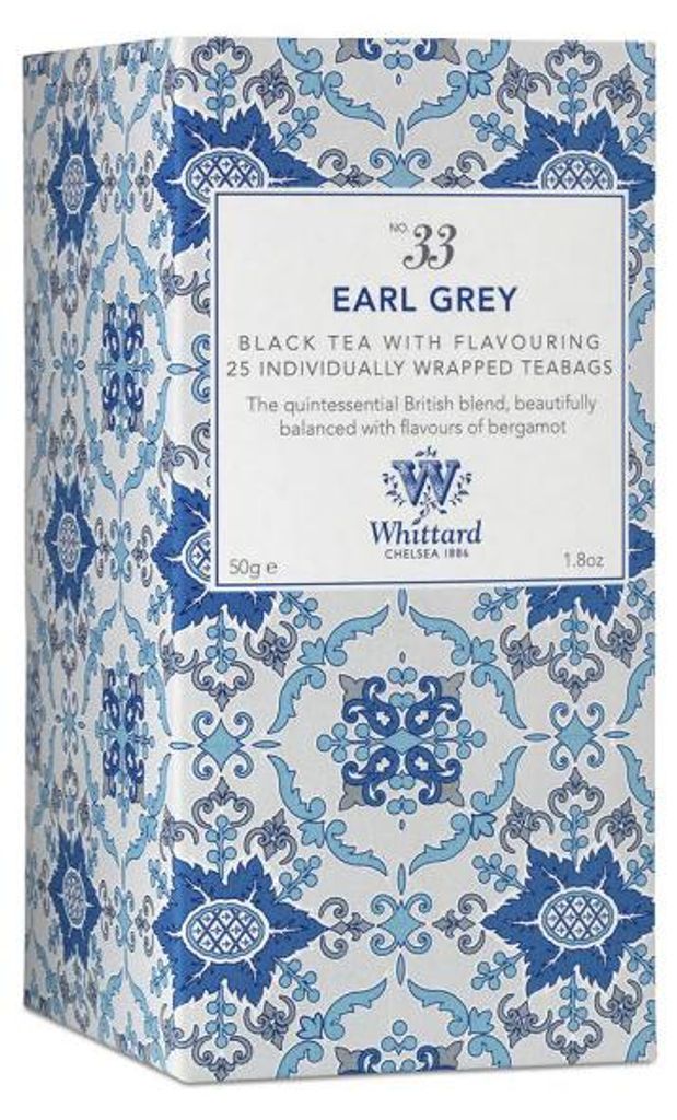 Schwarzer Tee Whittard of Chelsea Earl Grey, 25 Stk. Produktbild 