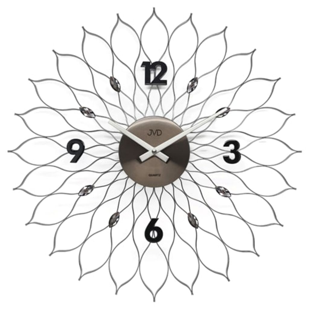 Wanduhr JVD HT115.3, 49cm Kupfer