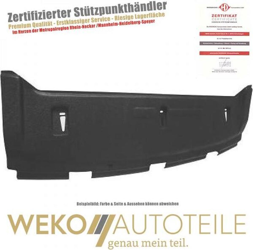 Motorraumdämmung vorne DIEDERICHS 8042341 für PEUGEOT