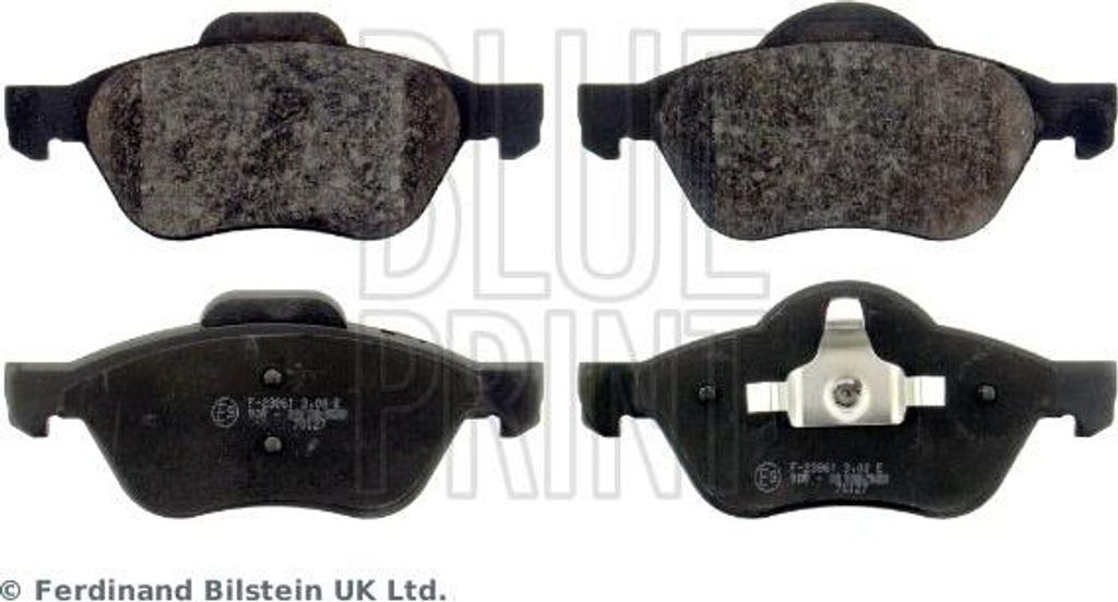 BLUE PRINT ADR164209 Bremsbelagsatz, Scheibenbremse OE 410600012R kompatibel mit Laguna, Twingo, Wind