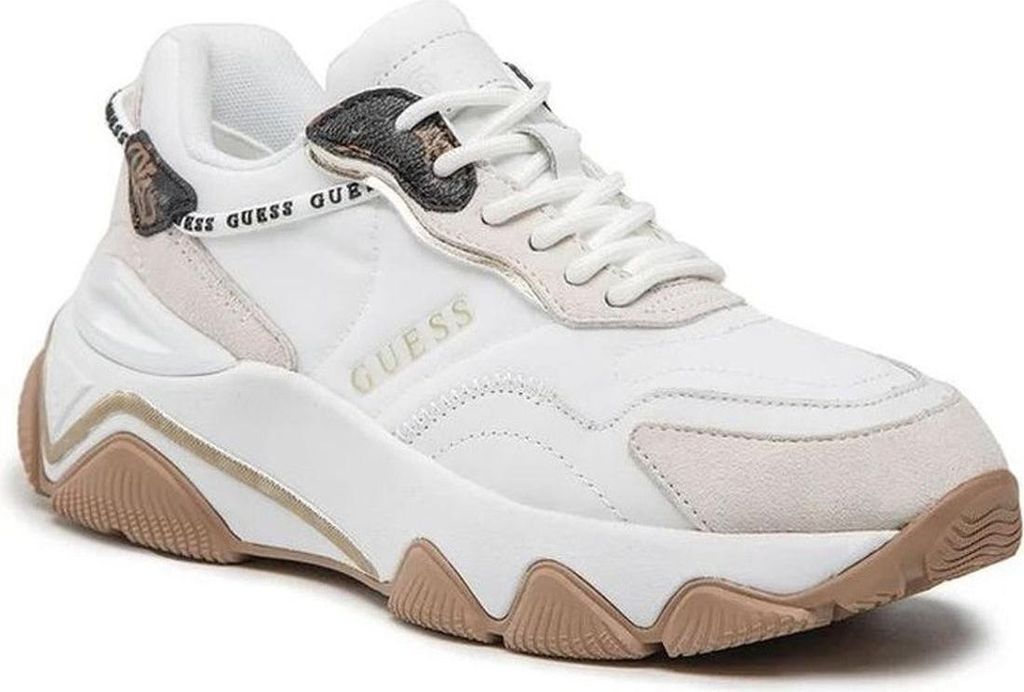 Guess Damen Laufschuhe FL7MIC FAL12 WHITE Farbe: Weiß Produktbild 