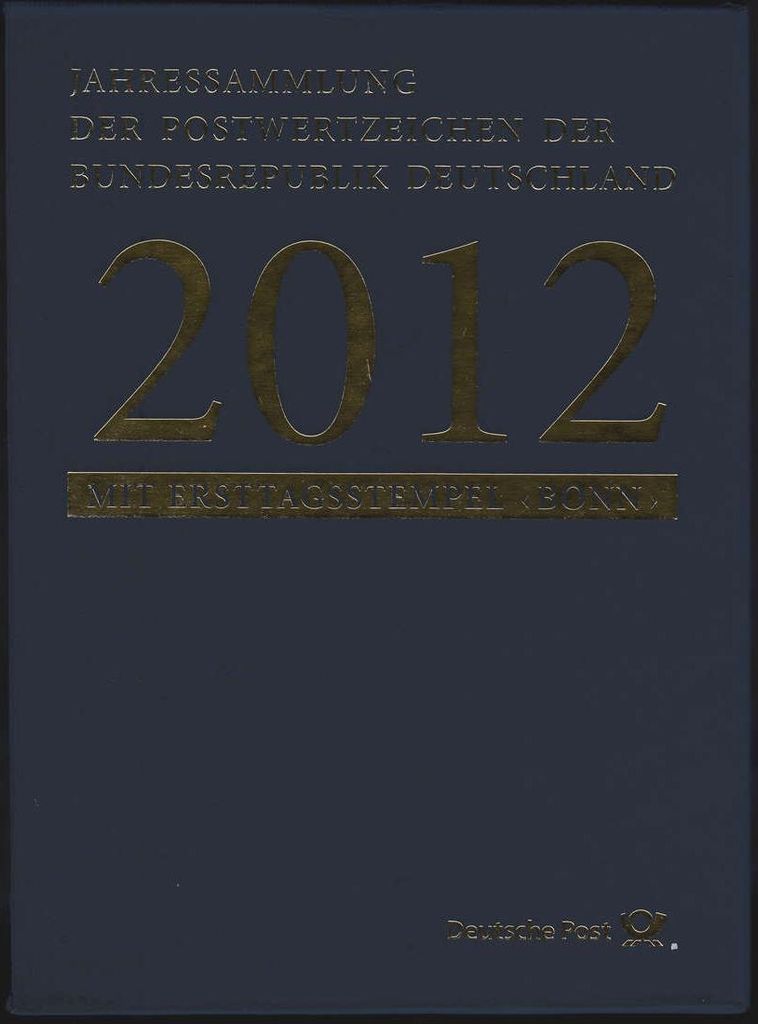 BRD Bund Jahressammlung 2012