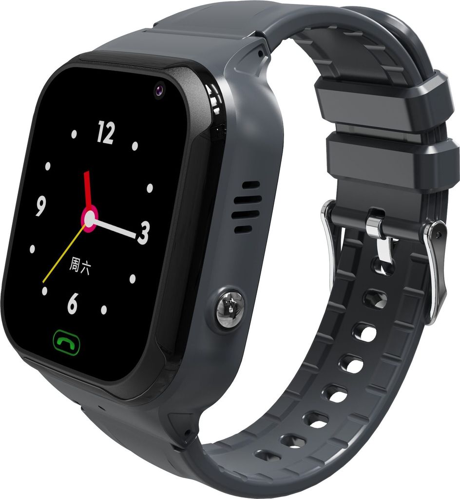 GPS-Tracker Zwei-Wege-Anrufe, SOS WLAN IPX7 wasserdicht Telefon Kinder 1,4 Zoll 4G Smartwatch mit G-Sensor, SOS-Funktion und GPS-Ersatz