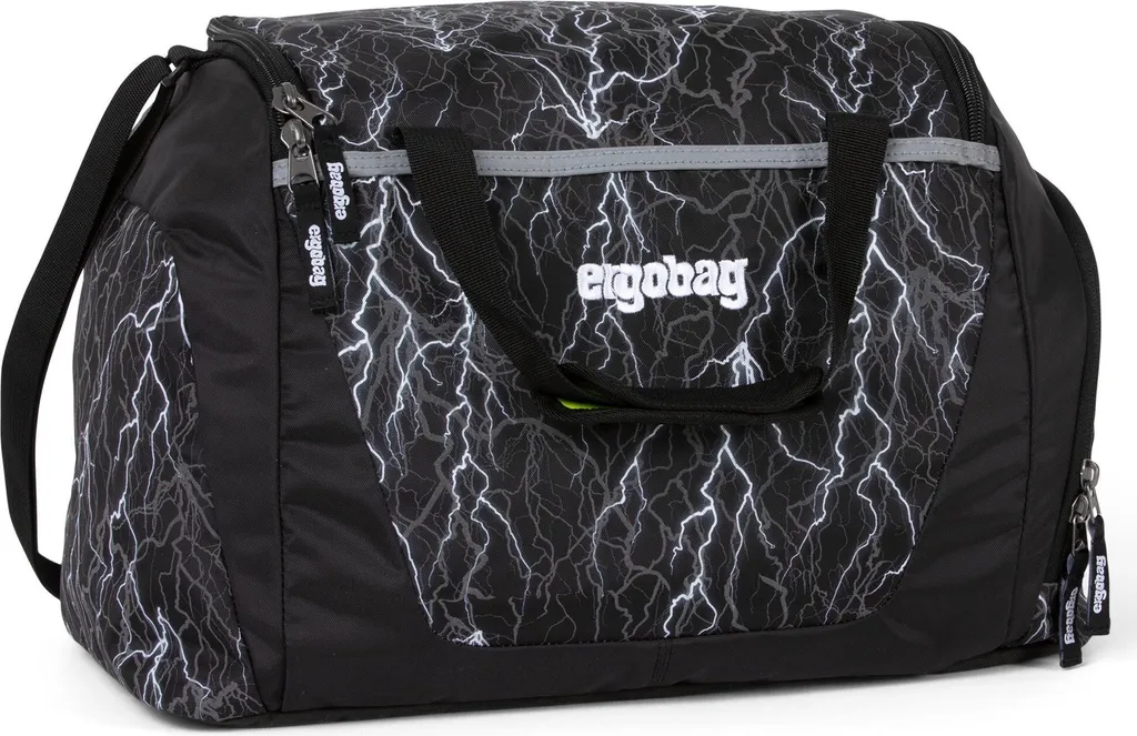 Sac de sport ergobag haute visibilité noir : fini les sacs oubliés