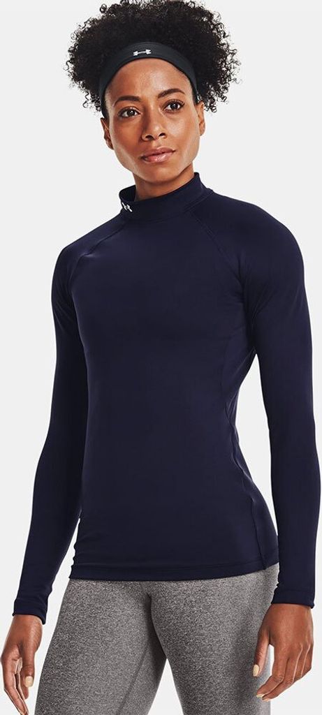 Under Armour Ua Cg Authentics Mockneck - midnight navy, Größe:XS