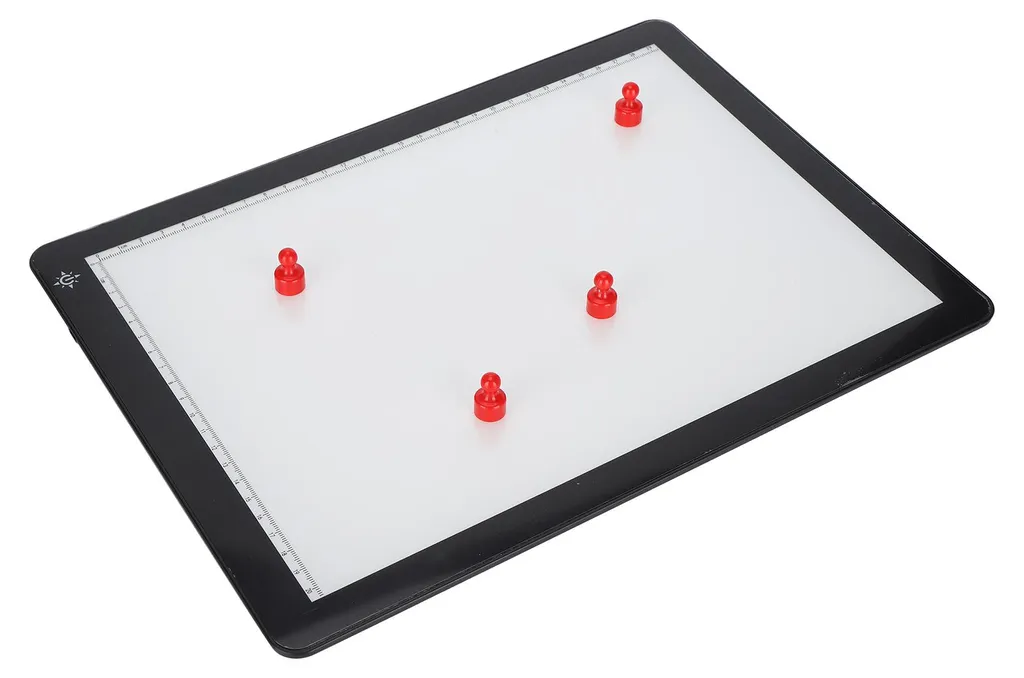Tablette lumineuse pour décalquer et dessiner des graffitis USB réglable - 10