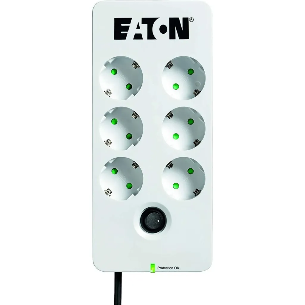 Eaton Protection Box 6 DIN : Multiprise Parafoudre Haute Performance - 2