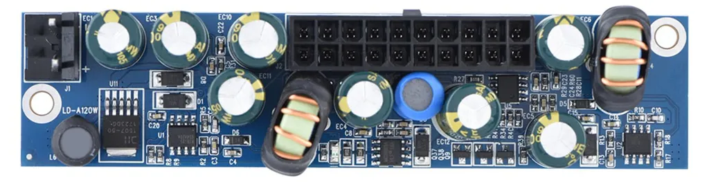 Module d'alimentation PC 12V 120W DC avec connecteur ATX 24 broches