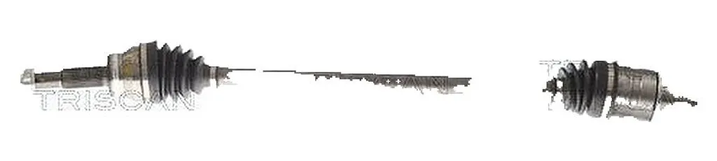 Arbre de roue 865 mm TRISCAN en acier renforcé pour TOYOTA RAV IV V