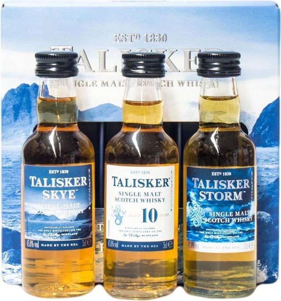 Talisker The Collection (Skye/Storm/10 Years) 3 x 50ml 40% Produktbild 