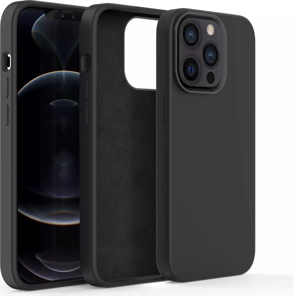 Cyoo Coque iPhone 14 Plus Premium Liquid Silicone CY122779 Noire