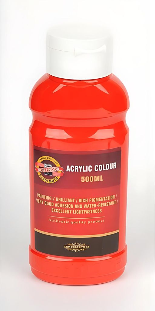 KOH-I-NOOR 0162730051LP Acrylfarbe 300 Light Red 500 ml 1 Stck