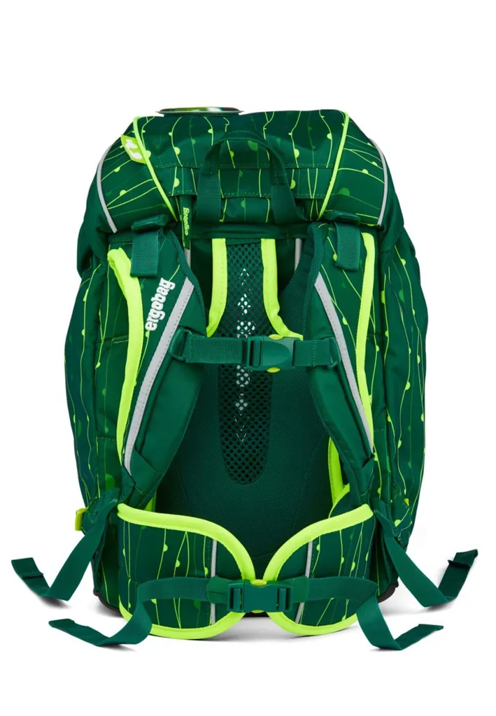 Sac à dos Ergobag Prime Rambazambear Vert en Polyester Recyclé 20L