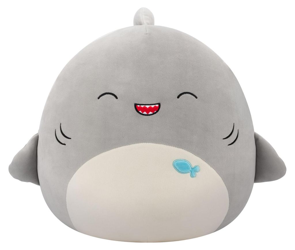 Squishmallows SQCR07759 Gordon der Hai 40cm, offizielles Produktbild 