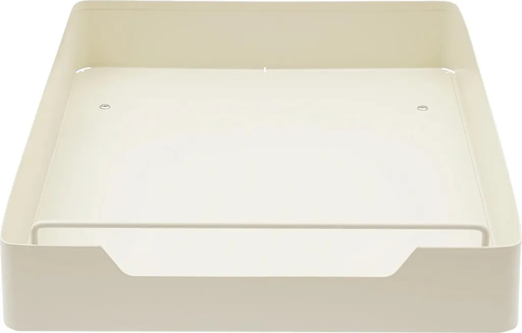 Cassetto Telescopico in Ferro Bianco per Armadio - 43x30x7 cm 25kg
