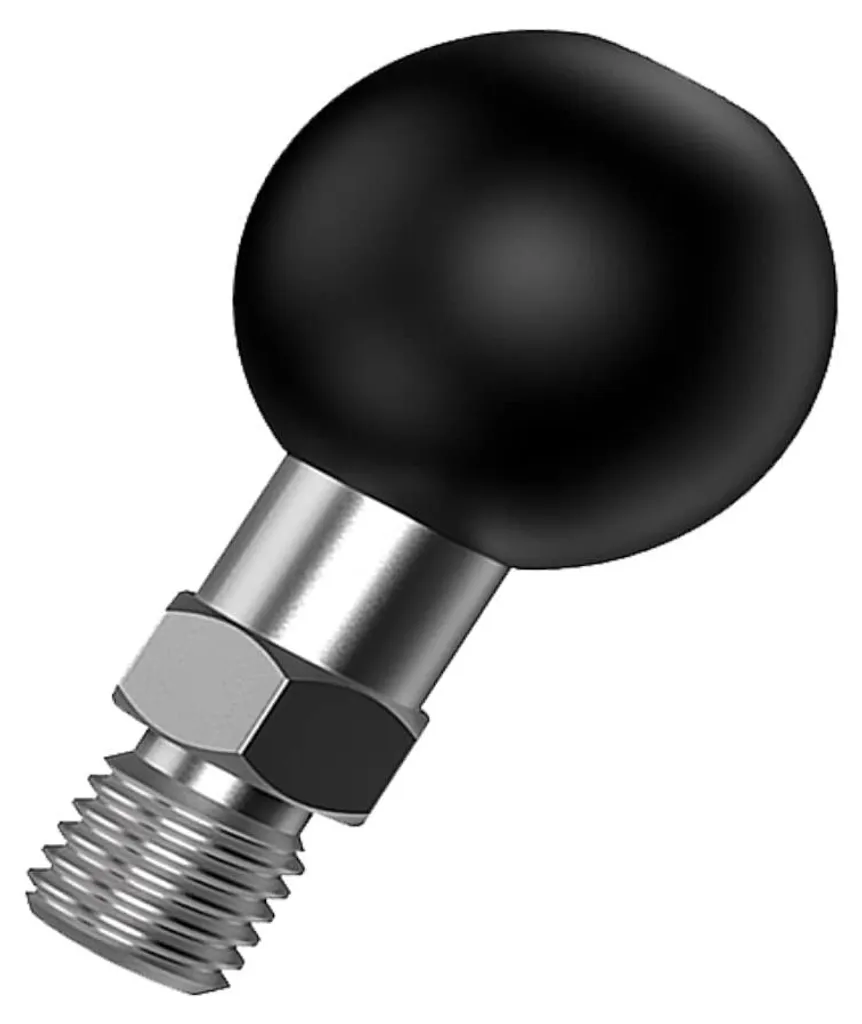 Adaptateur anti-vibration à rotule 1 pouce pour support RAM moto SZ-3/8