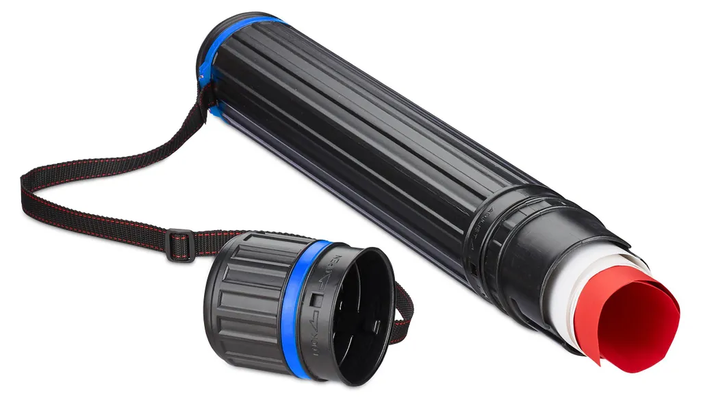 10x Tubo Telescopico A0 Relaxdays | Porta Disegni per Studenti e Artisti