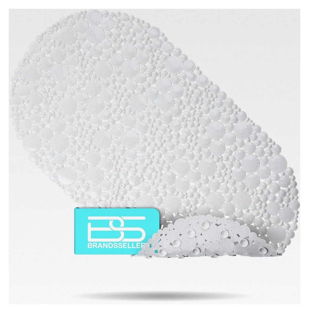 Badewannenmatte 67x37 cm Antirutschmatte mit Wassertropfen-Design