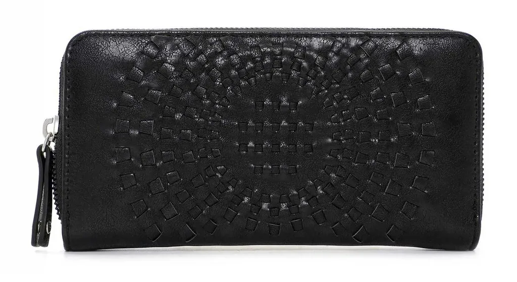SURI FREY Ruby Zip Around Wallet - Nero - Portafoglio Donna Grande