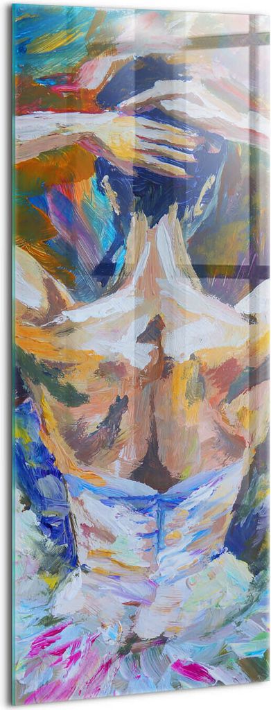 Designer Glasbild - Wandbild - Glas Bild - 50x125 cm - Produktbild 