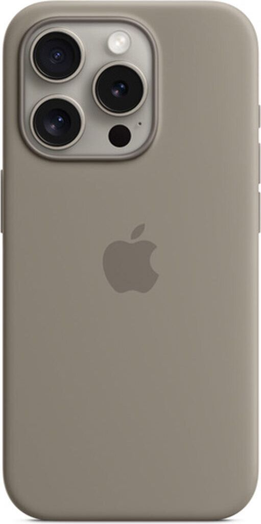 Apple iPhone 15 Pro Silikon Hülle Case mit MagSafe - Produktbild 