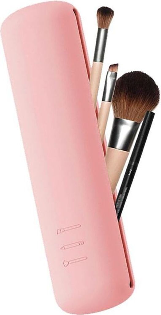 Technique PRO Silikon Reise Makeup Pinsel Etui Halterung