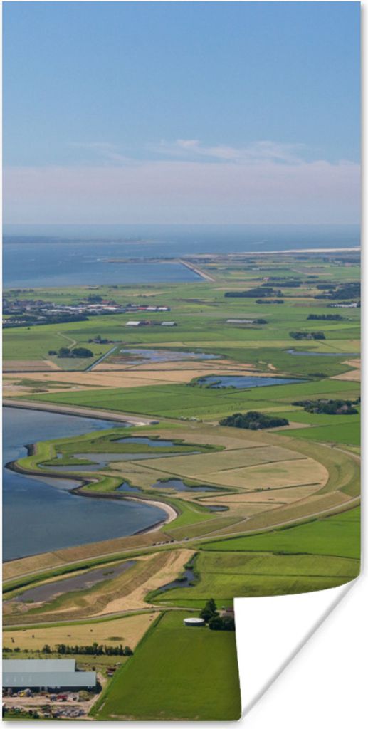MuchoWow Poster Texel - Meer - Gras 80x160 cm - Kinderzimmer