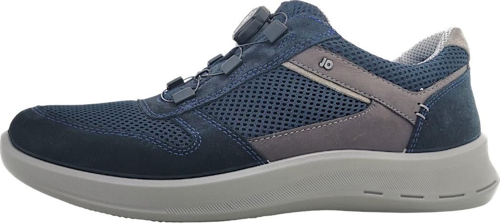 Jomos Herrenschuhe Schnürschuhe sportlicher Schnürer Blau Freizeit, Schuhgröße:47 EU