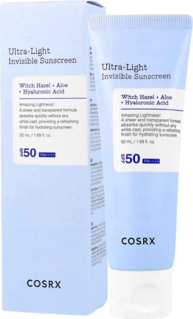 COSRX Ultra Light Invisible Sunscreen SPF50+/PA++++ 50 ml Zdjęcie produktu 