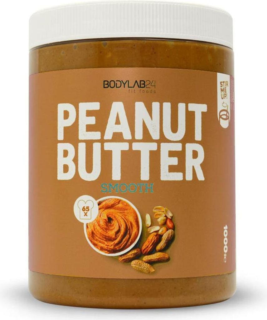 BODYLAB 100% Peanut Butter - 1000g - Smooth