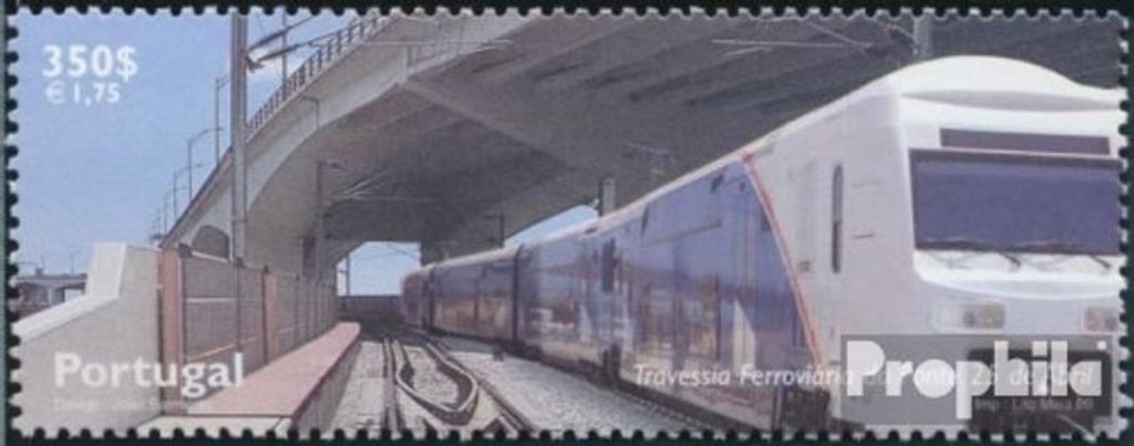 Briefmarken Portugal 1999 Mi 2361 (kompl.Ausg.) postfrisch Eisenbahn
