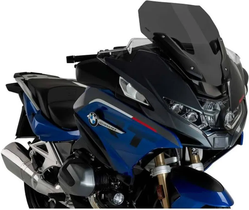 Bulle Sport PUIG 520x460mm Fumé Foncé homologuée ABE pour votre BMW