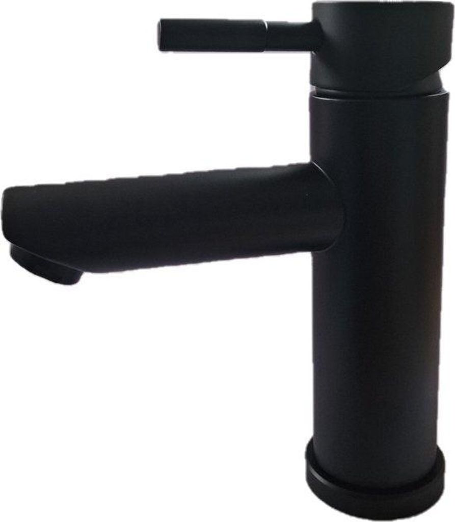 Allibert Loli Waschtischarmatur 170 x 120 x 50 mm Schwarz matt