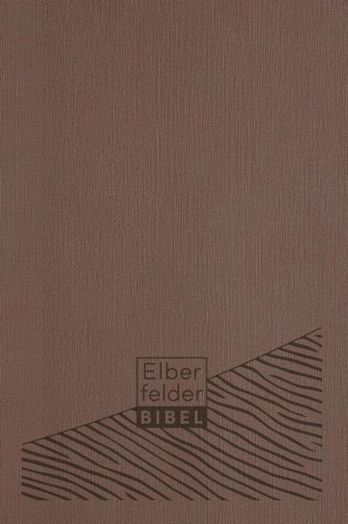 Elberfelder Bibel - Standardausgabe, Kunstleder braun