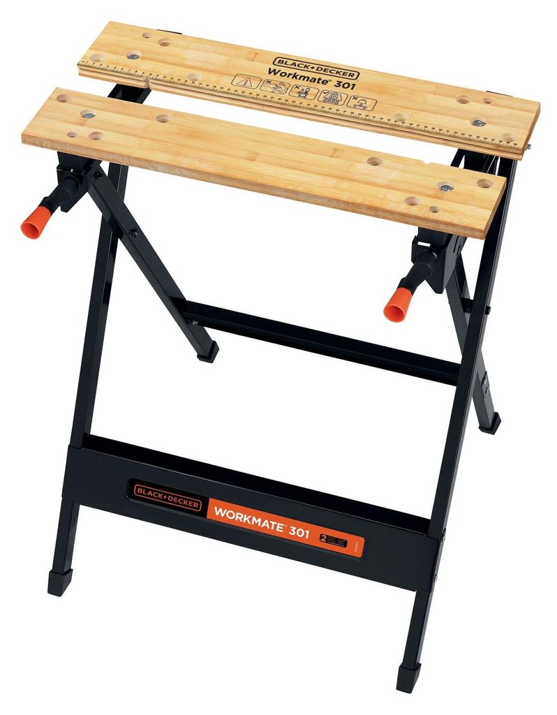 Black & Decker WM301-XJ, Přenosný ponk, Bamboo, Ocel, Obrázek produktu 