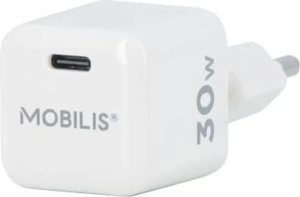 Chargeur Mobilis blanc 001383 à charge rapide pour intérieur