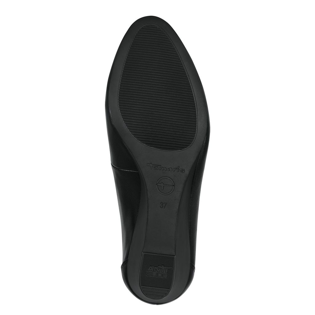 Tamaris Damen Pumps Leder Keilabsatz TOUCHit Fußbett Produktbild 2